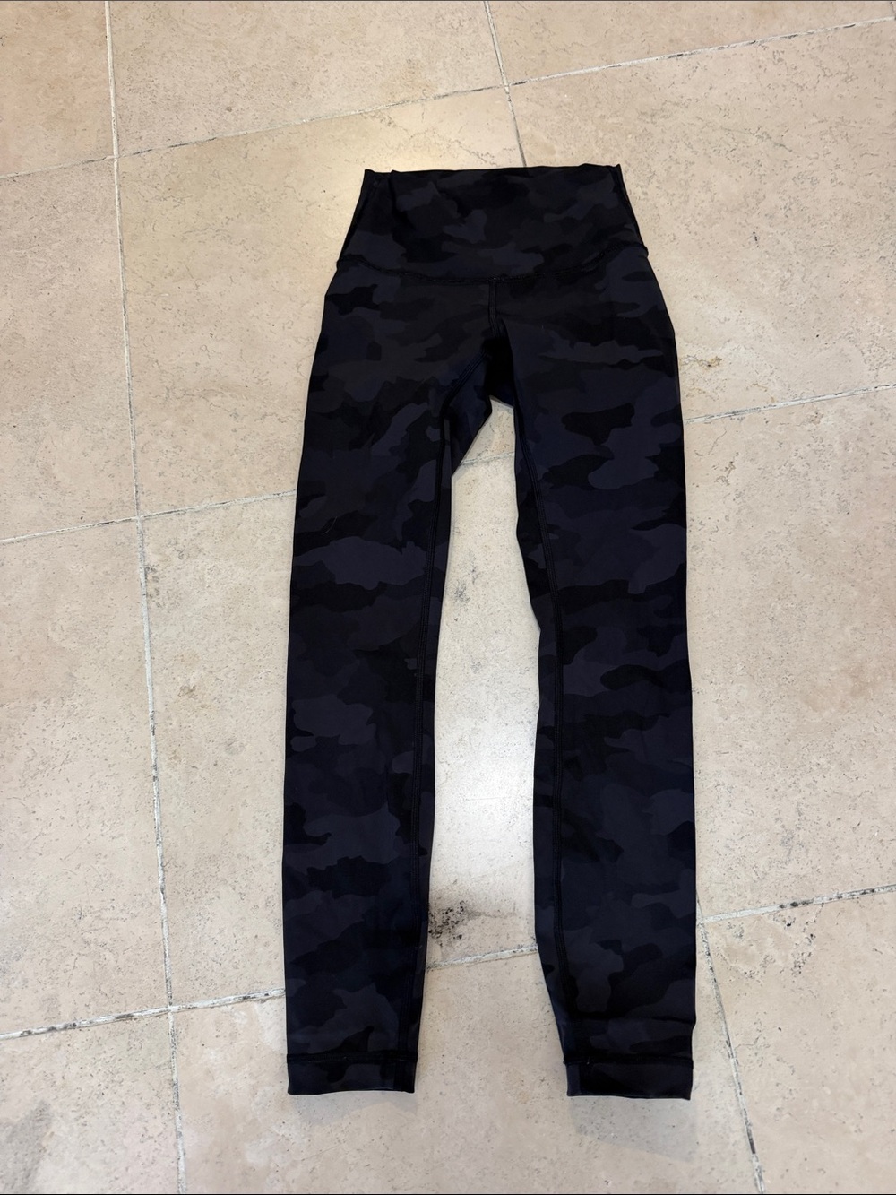 lululemon athletica Black Camo High-Rise Leggings